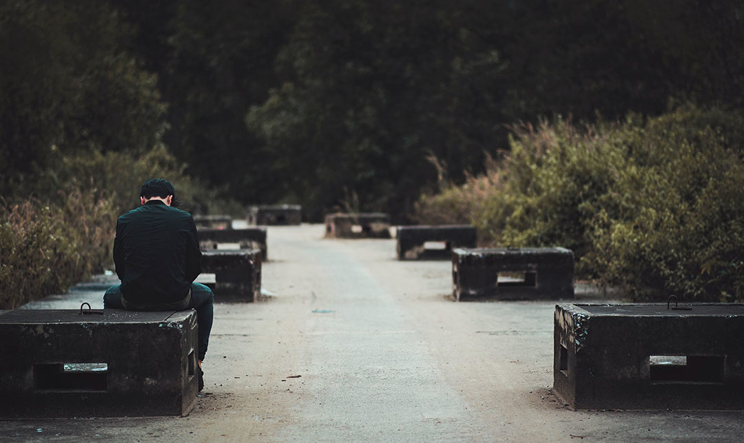 Foods That Improve Mood, Man depressed on bench